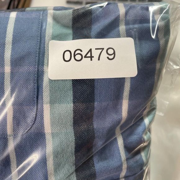 J Crew Shirt Men Large Adult Casual Blue Button Up Long Sleeve Outdoors Collared - Picture 11 of 11